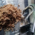 Kamień kotłowy grzałka i nowa anoda magnezowa