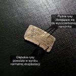 Rysy na powierzchni roboczej okładziny ciernej